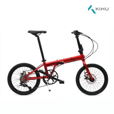 [일반소비자] 신제품 키후 플레임 에보 접이식 미니벨로 자전거