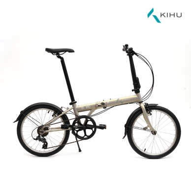 [일반소비자] 신제품 키후 오션스 접이식 미니벨로 자전거 신형 (구 런 D6)